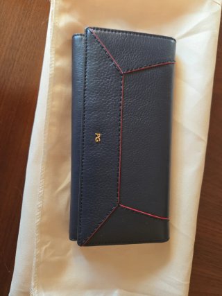 Cartera Purificación García Azul