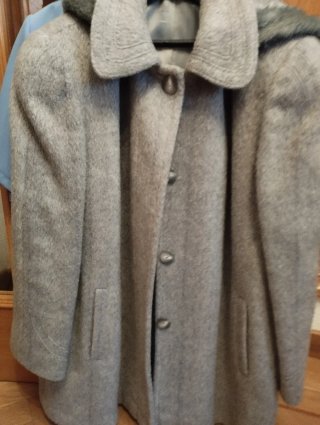 Abrigo Chaquetón Gris