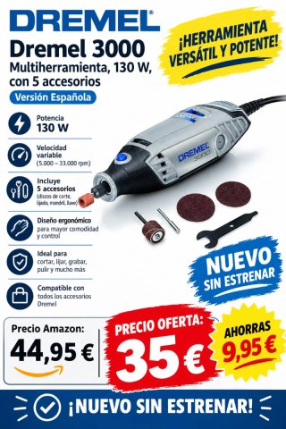 Multiherramienta Dremel 3000 130W