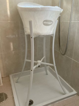 Bañera con Pedestal Plegable Shnuggle