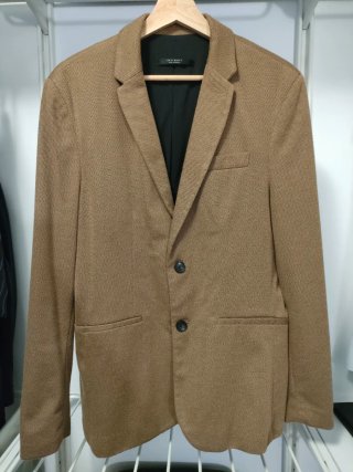 Americana Zara Hombre Marrón