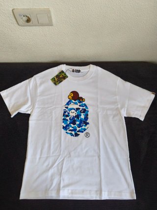 Camiseta Bape Blanca