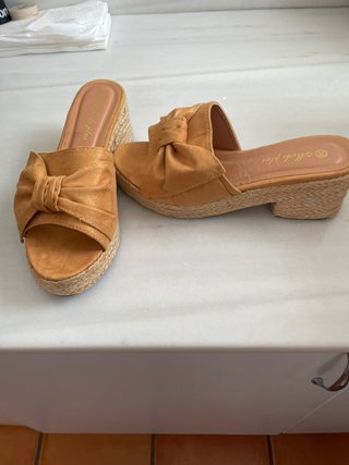 Cuñas Mostaza Mods Plus Talla 38