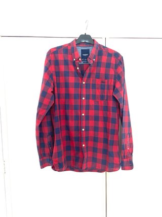 Camisa Springfield Cuadros Rojo y Azul