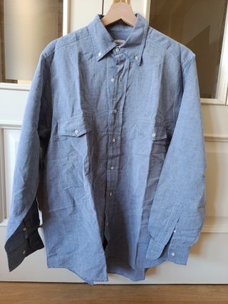 Camisa Wesley Azul Claro Talla 41