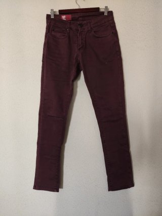 Jeans Hombre Pitillo Morados