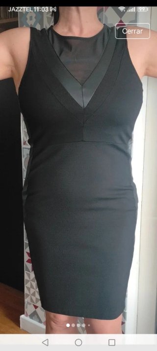 Vestido de fiesta negro