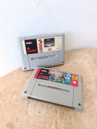 Snes super Nintendo virtual soccer nba 96 videojue