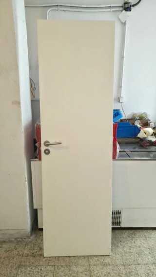 Puerta de interior blanca 62 × 202