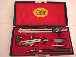 ESTUCHE COMPASES KRONOS 930 PROFESSIONAL