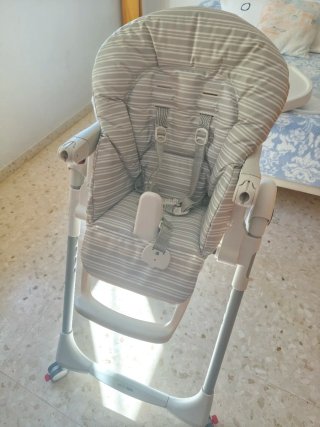 Trona para bebé con funda acolchada