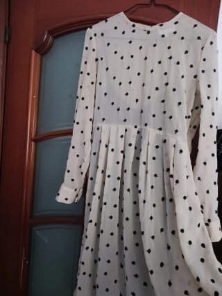 Vestido corto Bimba y Lola lunares polka dot muy n