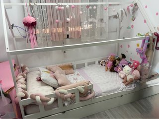 Cama Casita Nido con Colchones