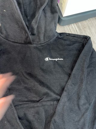 Sudadera Champion Negra