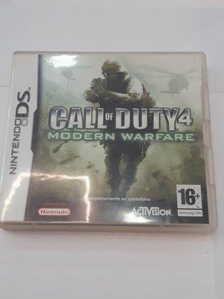 Videojuego Nintendo DS Call Of Duty 4 Modern Warfare