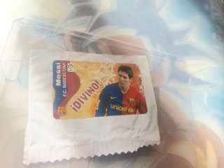 Cromo Messi Chicle Liga 2009-10