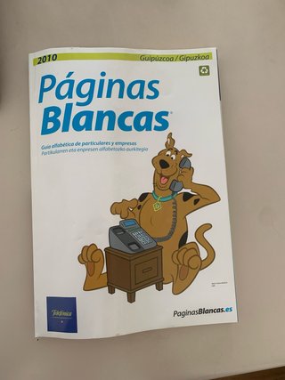 Páginas Blancas Guipúzcoa 2010
