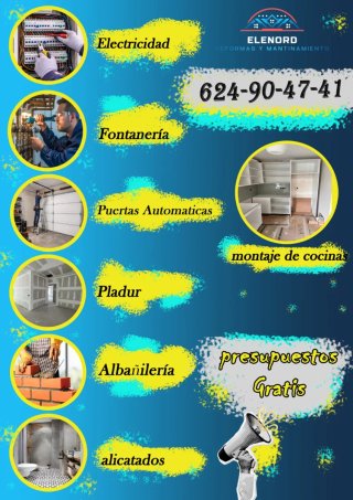 Reformas y mantonamiento