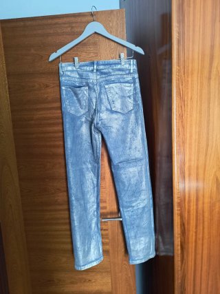 Vaqueros Azul con Brillo Talla 40