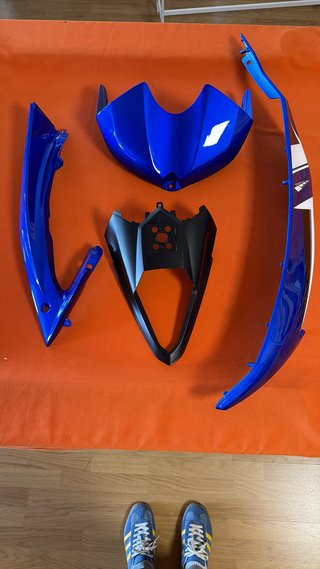 Despiece Carenado Yamaha R6 2008-2016
