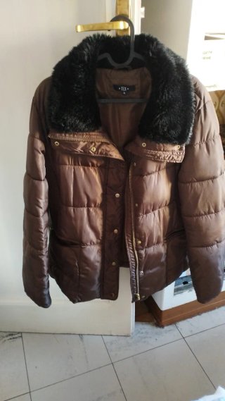 Abrigo Marrón Tex Talla XL
