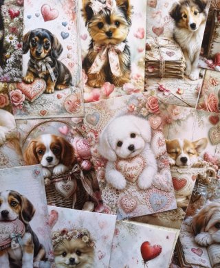 20 TARJETAS POSTALES CACHORROS VINTAGE