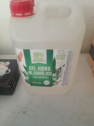 Garrafa de 5L Gel Hidroalcohólico LM4 Aromas
