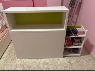Cabecero de cama 90 con estantería