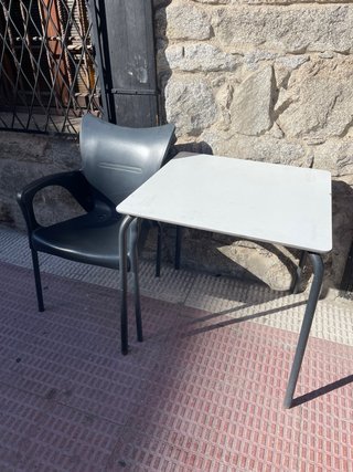 Set 4 Mesas y 24 Sillas Terraza Amstel