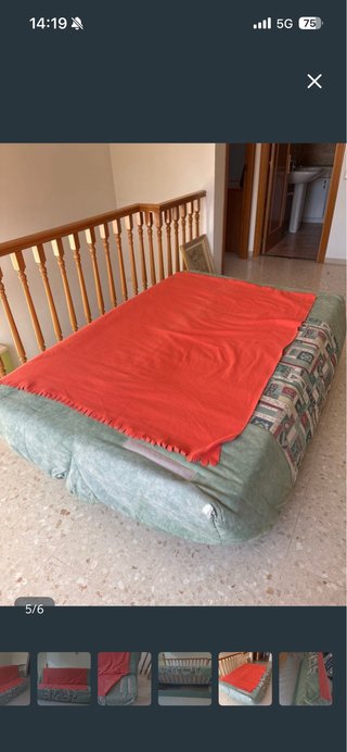 Sofá cama convertible