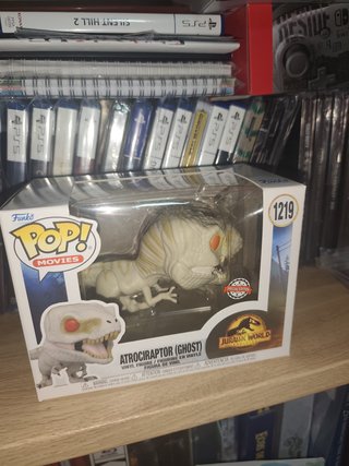 Funko Pop Atrociraptor (Ghost) Jurassic World