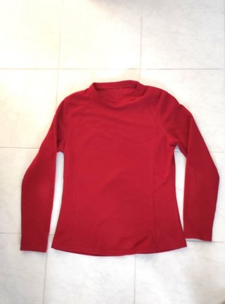 Sudadera Roja de Mujer