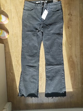 Pantalón Mango Fiona negro Talla 40