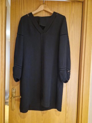 Vestido Negro nuevo Massimo Dutti