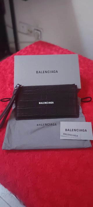 Cartera Balenciaga Piel Cocodrilo Negra
