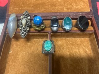 Set de 7 Anillos Variados