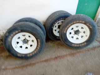 4 Llantas con Neumáticos para Suzuki Samurai