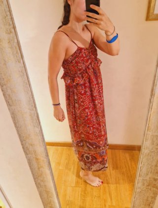 Vestido largo Slowlove estampado