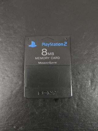 PS2 Memory Card 8MB Negra