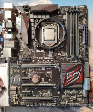 Placa Base ASUS Z170 Pro Gaming + Intel i5-6600K