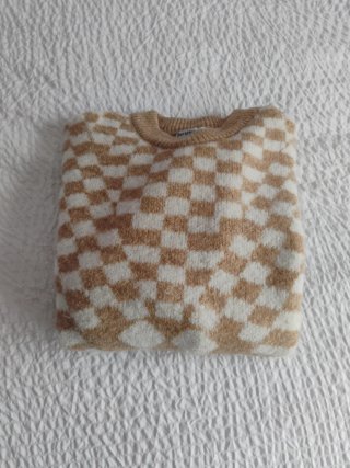 Jersey Bershka Estampado Damero