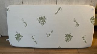 Colchón para cuna 60x120 con tratamiento Aloe Vera