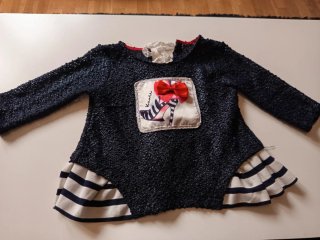 Camiseta de Niña con Detalle de Zapato