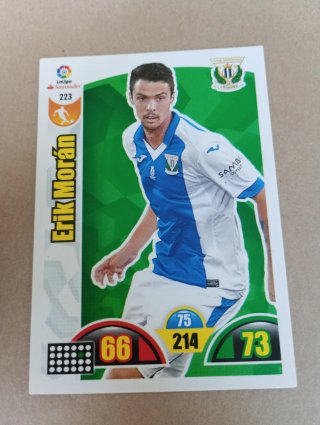 Erik Morán Nº223 (CD Leganés) Adrenalyn XL 2017 18