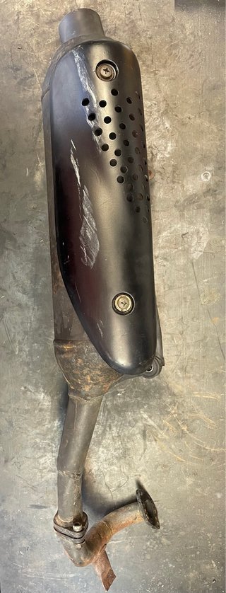 Tubo de escape para moto