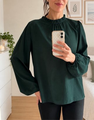 Blusa Verde Botella