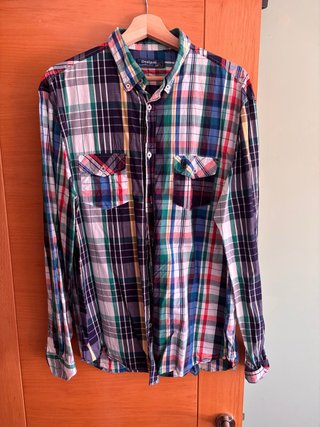 Camisa Desigual de Cuadros Talla XL