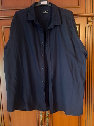 Camisa TEX Negra Talla XXXL