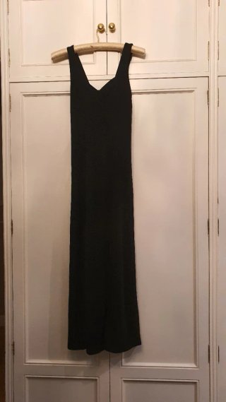 Vestido Largo de Fiesta Negro
