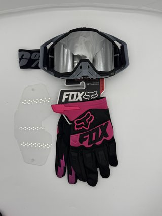 Gafas 100% y Guantes Fox Nuevos 1514